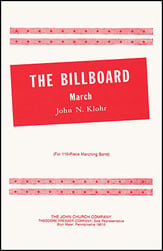 Billboard Marching Band sheet music cover